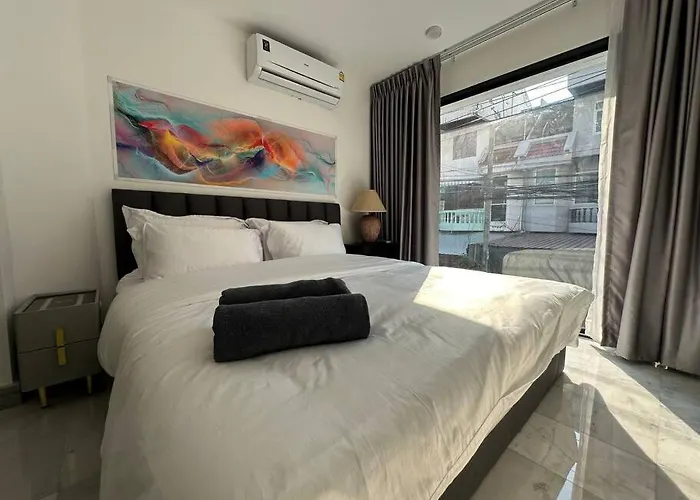Cozy @ Chatcuchak/中文服务 Casa de férias *