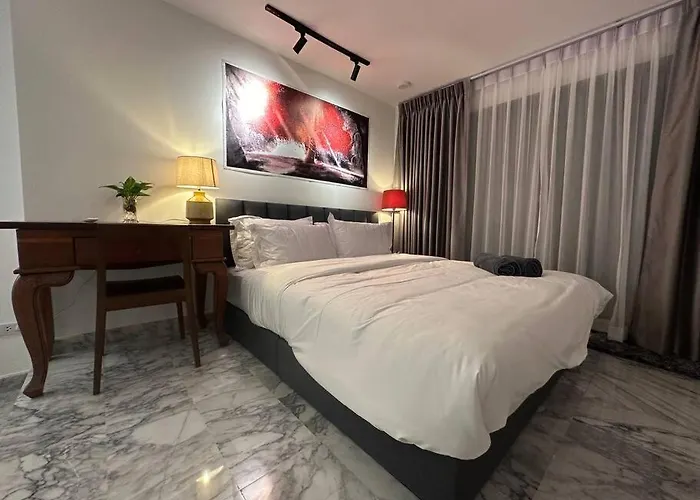 Cozy @ Chatcuchak/中文服务 Casa de férias